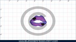 FX0088 Lip Designs - Hearts