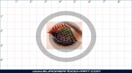 FX0097 Eyelid Designs - Scales